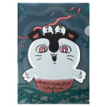 Japan Chiikawa A4 Metallic Clear File - Chiikawa Movie The Secret of Mermaid Island Siren & Mermaid - 4