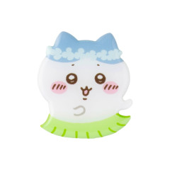 Japan Chiikawa Puffy Acrylic Magnet - Hachiware : Chiikawa Movie The Secret of Mermaid Island