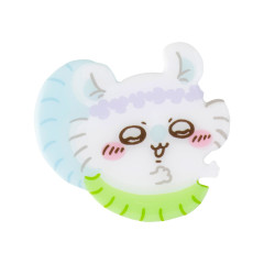 Japan Chiikawa Puffy Acrylic Magnet - Momonga : Chiikawa Movie The Secret of Mermaid Island