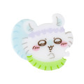 Japan Chiikawa Puffy Acrylic Magnet - Momonga : Chiikawa Movie The Secret of Mermaid Island - 4