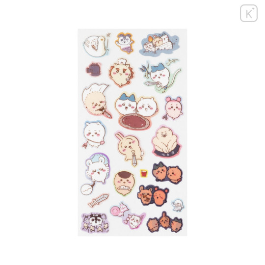 Japan Chiikawa Clear Sticker - Chiikawa Movie The Secret of Mermaid Island Battle - 5