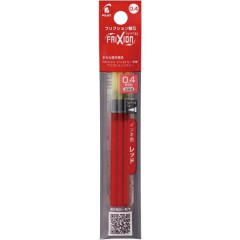 Japan Pilot FriXion Synergy LFRF Multi Gel Pen Refill Set - 0.4mm Red