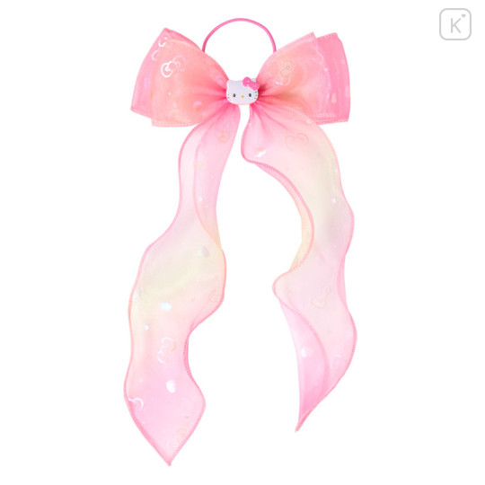 Japan Sanrio Original Kids Ribbon Hair Tie - Hello Kitty - 1