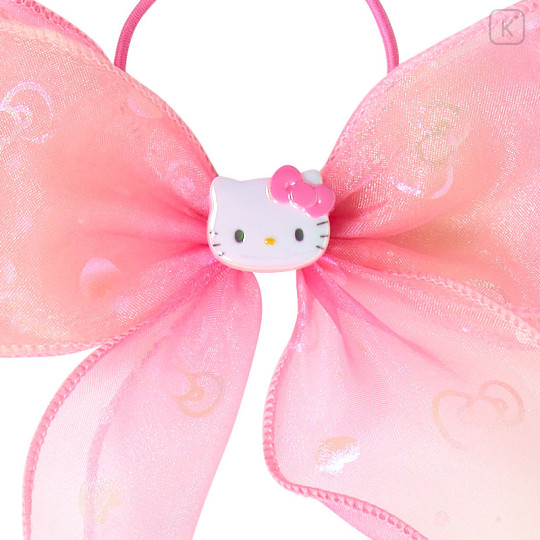Japan Sanrio Original Kids Ribbon Hair Tie - Hello Kitty - 3