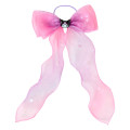 Japan Sanrio Original Kids Ribbon Hair Tie - Kuromi - 1