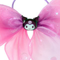 Japan Sanrio Original Kids Ribbon Hair Tie - Kuromi - 3