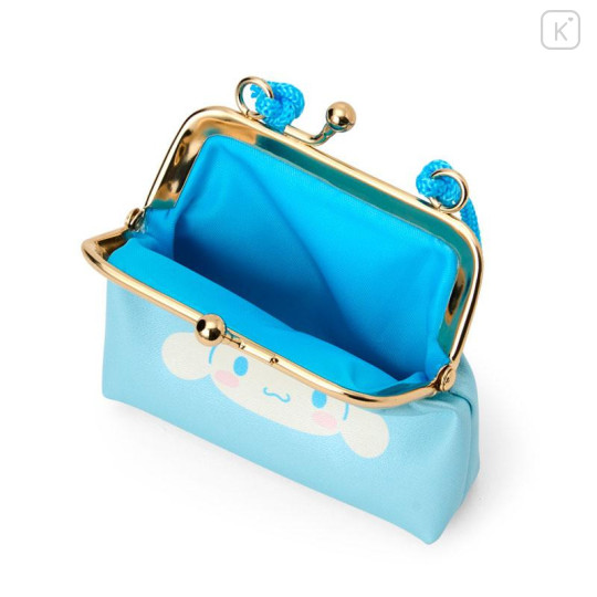 Japan Sanrio Original Kids Coin Purse with Rope - Cinnamoroll - 4