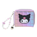 Japan Sanrio Original Kids Charm Wallet - Kuromi - 1