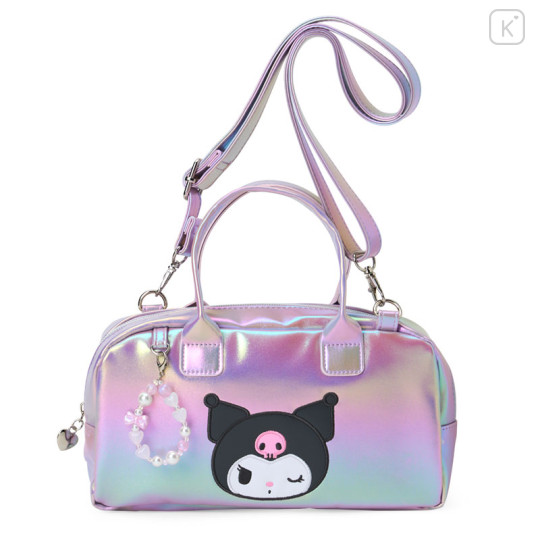 Japan Sanrio Original Kids Shoulder Bag - Kuromi : Aurora - 1