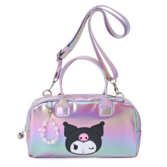 Japan Sanrio Original Kids Shoulder Bag - Kuromi : Aurora