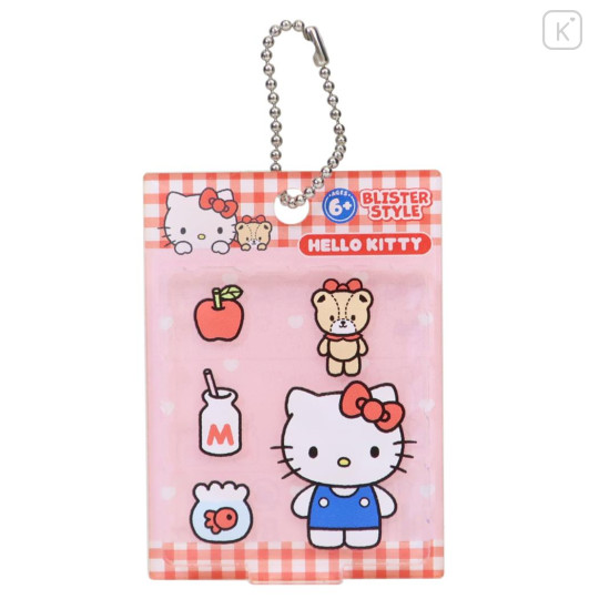 Japan Sanrio Blister Acrylic Keychain - Hello Kitty & Tiny Chum : Blistaz Pack Introduction - 1