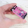 Japan Sanrio Blister Acrylic Keychain - Hello Kitty & Tiny Chum : Blistaz Pack Gal Art Big Ribbon Leopard - 3