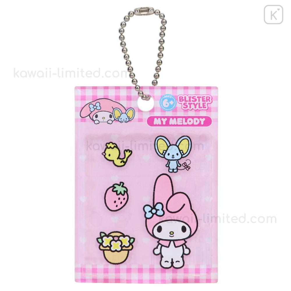 Japan Sanrio Blister Acrylic Keychain - My Melody : Blistaz Pack