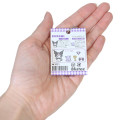 Japan Sanrio Blister Acrylic Keychain - Kuromi & Baku Blistaz Pack Introduction - 2