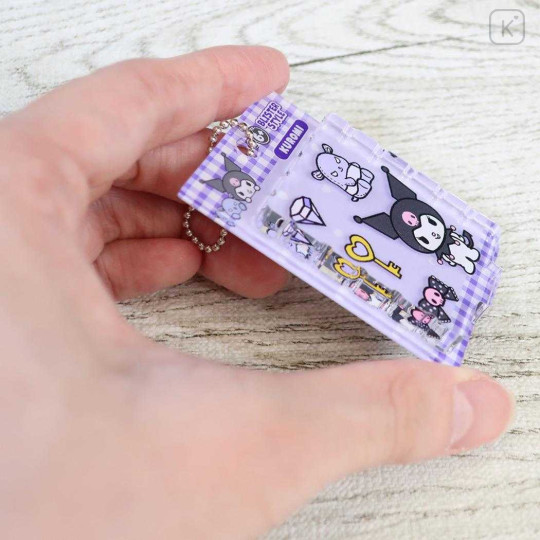 Japan Sanrio Blister Acrylic Keychain - Kuromi & Baku Blistaz Pack Introduction - 3
