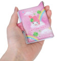 Japan Sanrio Mini Sticker Book Keychain - My Melody : Clover - 2
