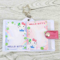 Japan Sanrio Mini Sticker Book Keychain - Hello Kitty : Clover - 3