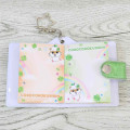 Japan Sanrio Mini Sticker Book Keychain - Corocorokuririn : Clover - 3