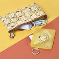 Japan Sanrio Flappo Pouch - Pompompurin & Muffin - 4