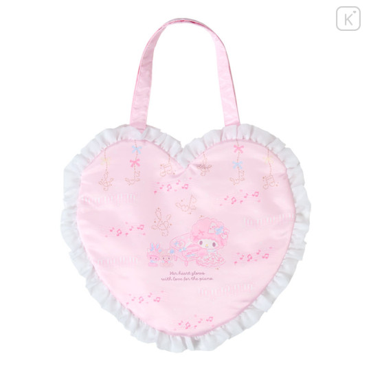 Japan Sanrio Original Tote Bag - My Sweet Piano : Dress-Up Piano Recital - 2