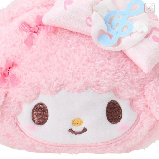 Japan Sanrio Original Face-Shaped Pouch - My Sweet Piano : Dress-Up Piano Recital - 4