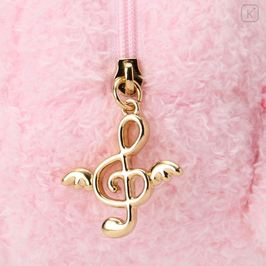 Japan Sanrio Original Face-Shaped Pouch - My Sweet Piano : Dress-Up Piano Recital - 5