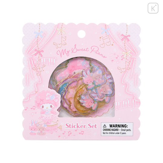 Japan Sanrio Original Sticker Set - My Sweet Piano : Dress-Up Piano Recital - 1