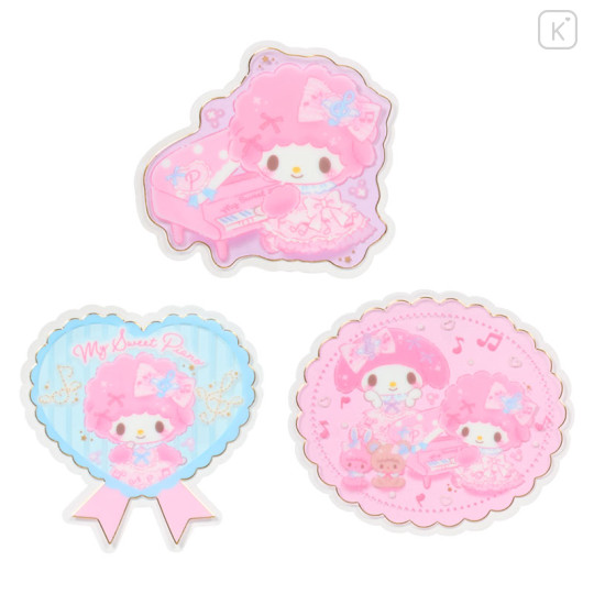 Japan Sanrio Original Sticker Set - My Sweet Piano : Dress-Up Piano Recital - 3