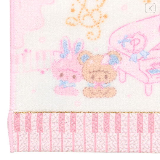 Japan Sanrio Original Mini Towel - My Sweet Piano : Dress-Up Piano Recital - 3
