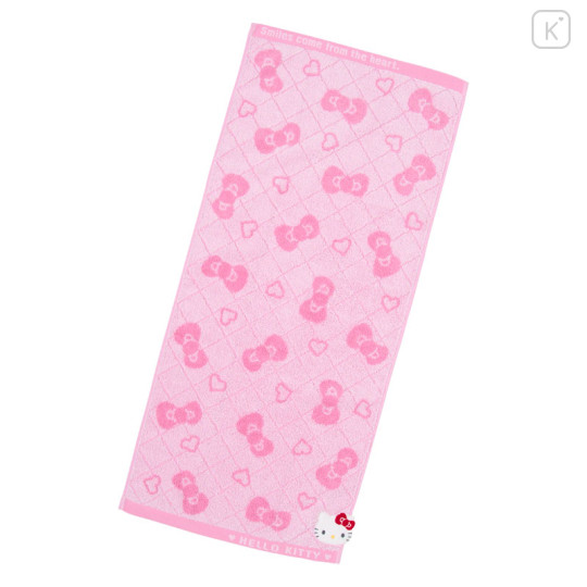 Japan Sanrio Original Face Towel - Hello Kitty - 1