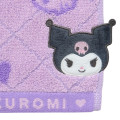 Japan Sanrio Original Face Towel - Kuromi - 2
