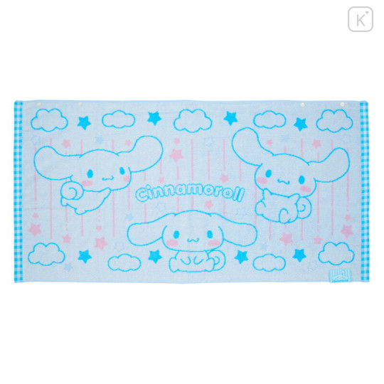 Japan Sanrio Original Snap-on Bath Towel - Cinnamoroll - 1