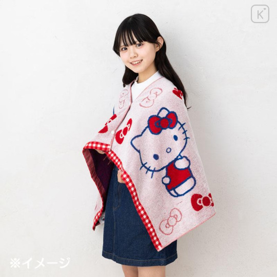 Japan Sanrio Original Snap-on Bath Towel - Cinnamoroll - 6