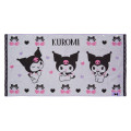 Japan Sanrio Original Snap-on Bath Towel - Kuromi - 1