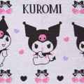 Japan Sanrio Original Snap-on Bath Towel - Kuromi - 2