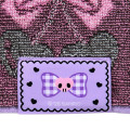 Japan Sanrio Original Snap-on Bath Towel - Kuromi - 4