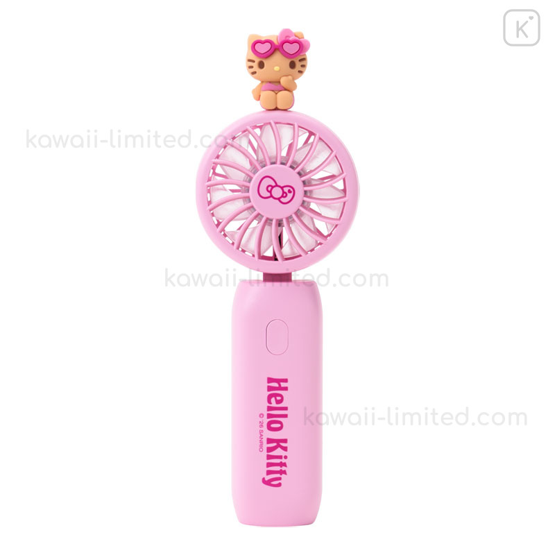 Japan Sanrio Original 2way Fan - Hello Kitty : Pink | Kawaii Limited