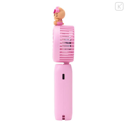 Japan Sanrio Original 2way Fan - Hello Kitty : Pink - 3