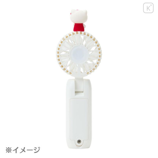 Japan Sanrio Original 2way Fan - Hello Kitty : Pink - 4