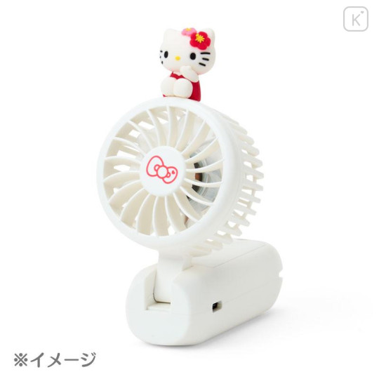 Japan Sanrio Original 2way Fan - Hello Kitty : Pink - 5