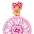 Japan Sanrio Original 2way Fan - Hello Kitty : Pink - 6