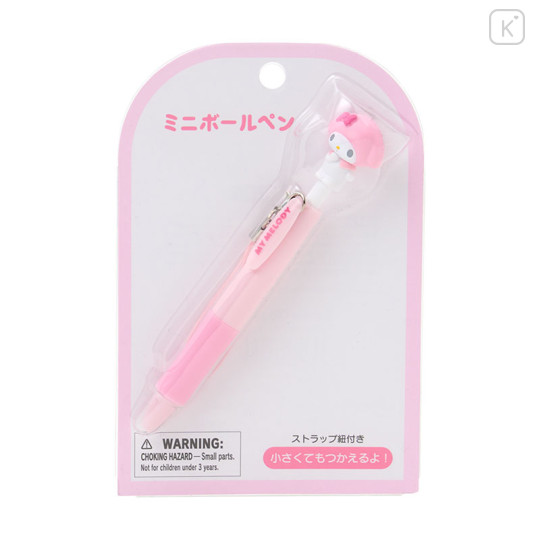 Japan Sanrio Original Mini Mascot Ballpoint Pen - My Melody - 1