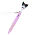 Japan Sanrio Original Mini Mascot Ballpoint Pen - Kuromi - 2