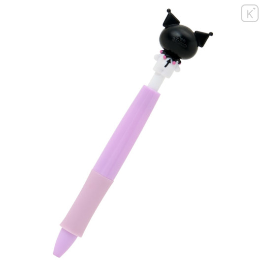 Japan Sanrio Original Mini Mascot Ballpoint Pen - Kuromi - 3