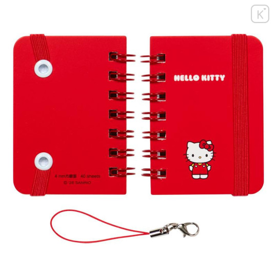 Japan Sanrio Original Mini Ring Notebook - Hello Kitty - 5