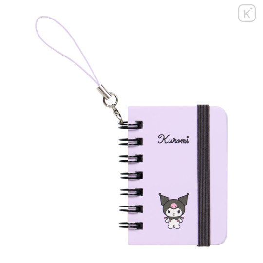 Japan Sanrio Original Mini Ring Notebook - Kuromi - 1