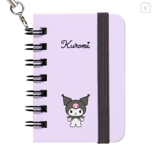 Japan Sanrio Original Mini Ring Notebook - Kuromi - 2