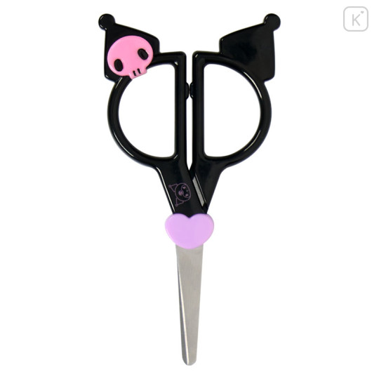 Japan Sanrio Original Mini Scissors - Kuromi - 3
