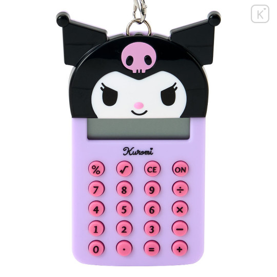 Japan Sanrio Original Mini Calculator - Kuromi - 3