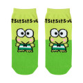 Japan Sanrio Original Socks - Keroppi : Hiragana - 1